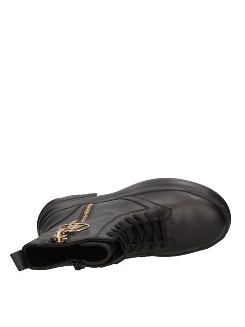 Scarponcini anfibi in pelle LIU JO | AMY 11NERO
